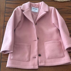 5T girl’s Old Navy Pink Pea Coat for Kids